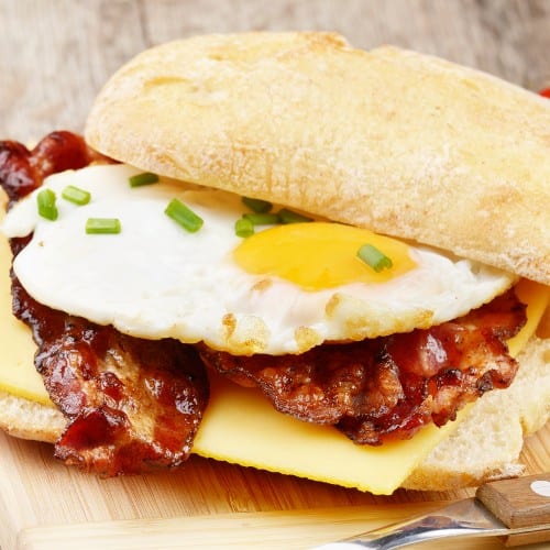 Breakfast Sandwich.