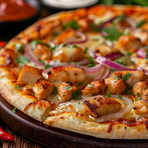 Buffalo Chicken Pizza.