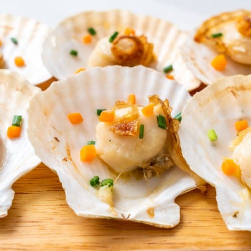 Scallops (7oz).