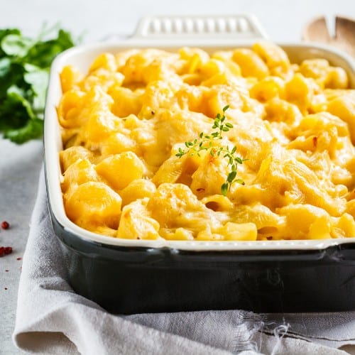Pulled Pork Mac & Cheese.