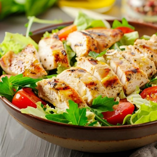 Chicken Caesar.