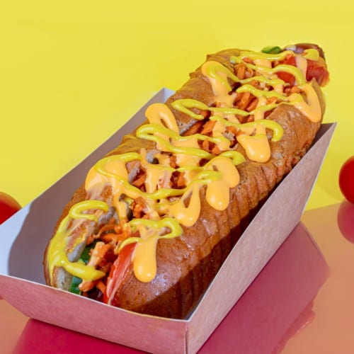 Famous Chicago Dog.