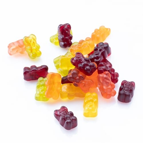 Haribo Mini Rainbow Frogs.