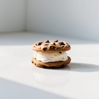 Choc. Chip Cookie Ice Cream Sandwich