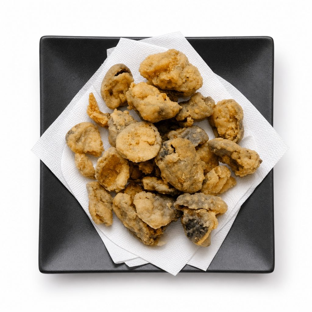 Deep Fried Mushrooms.