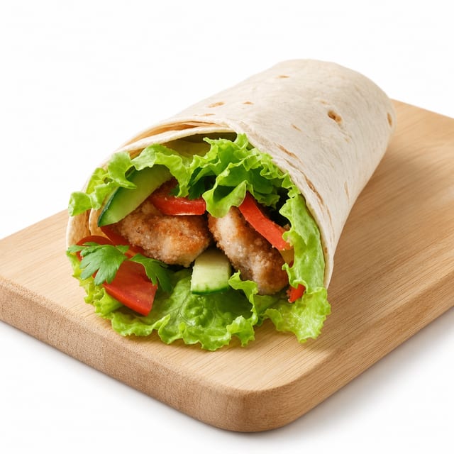 Chicken Caesar Wrap.