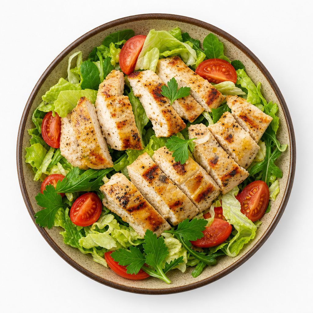 Grilled Chicken Salad.