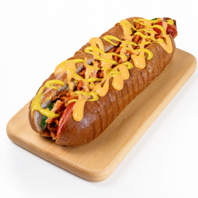Famous Chicago Dog.