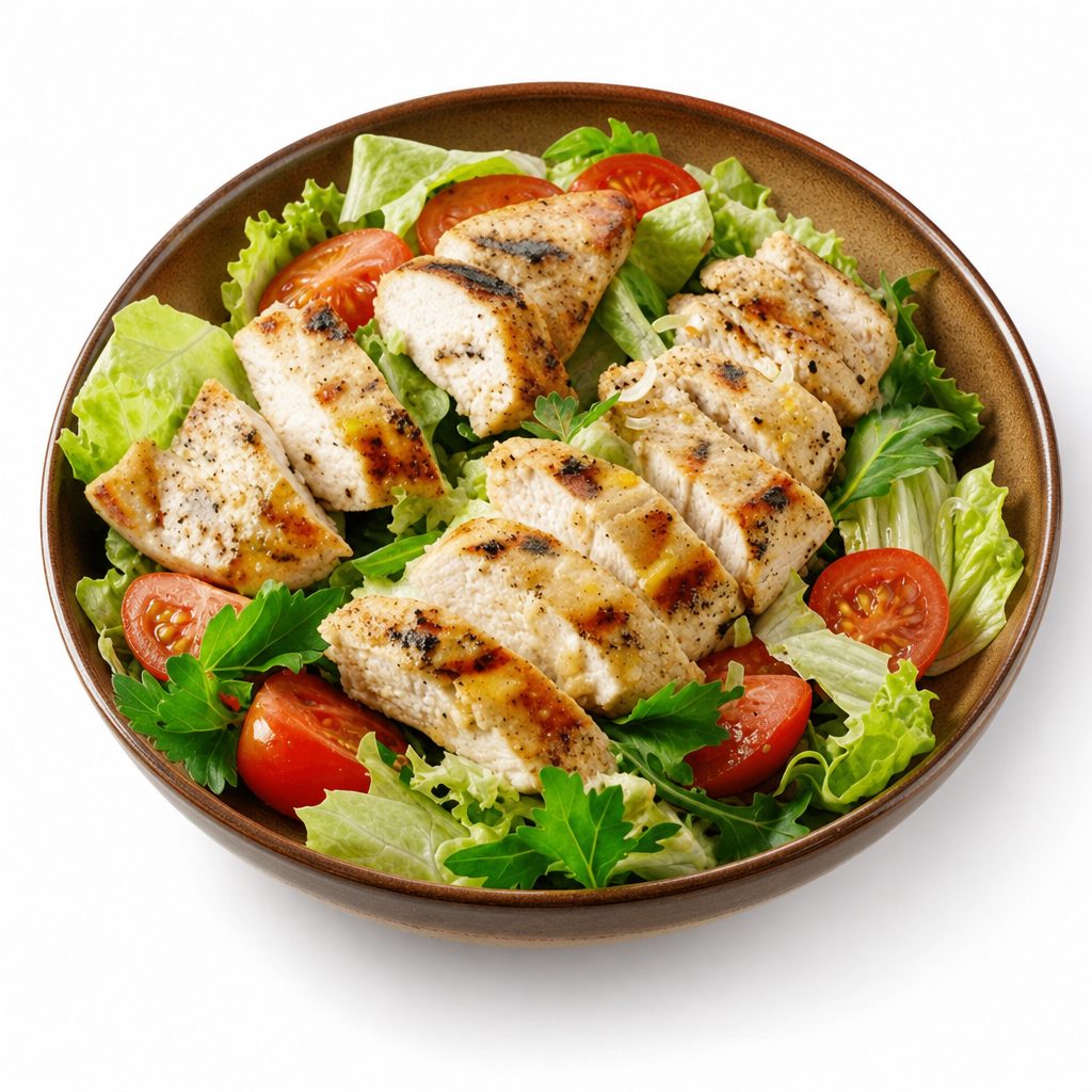 Chicken Caesar.