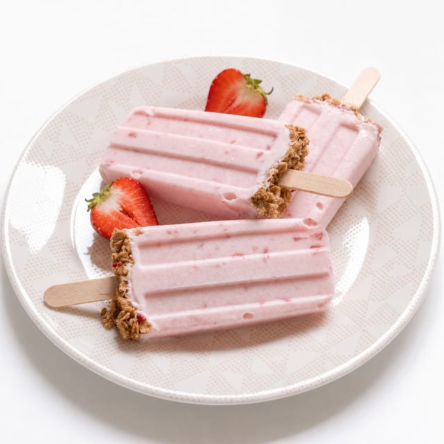 Strawberry Shortcake Ice Cream Bar.