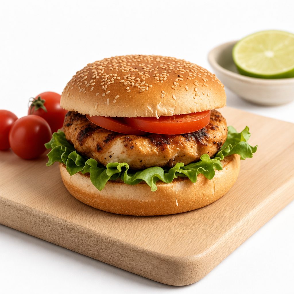 Crispy Chicken Burger.