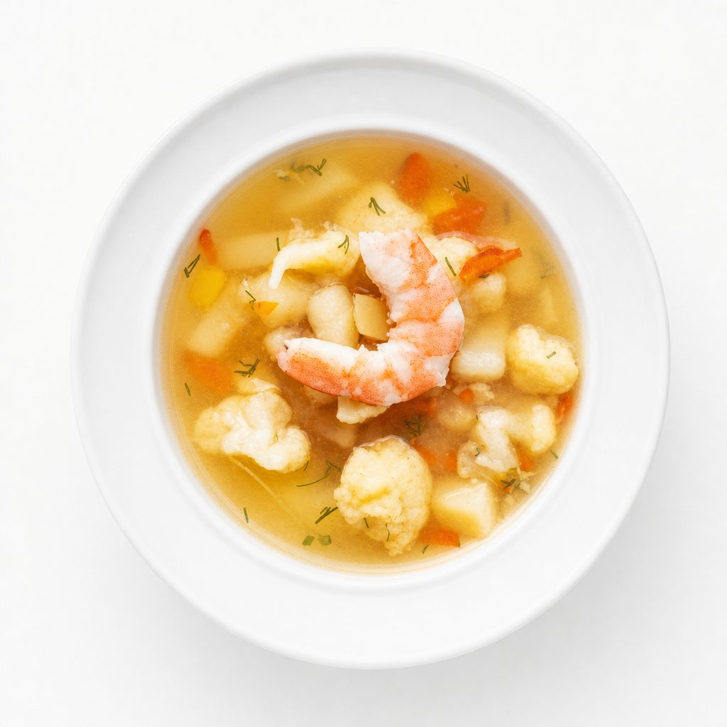 Seafood Bisque.
