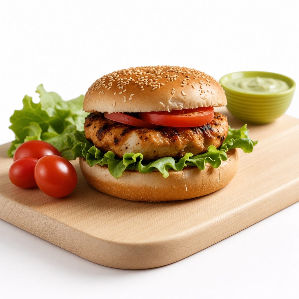 Grilled Chicken Burger.