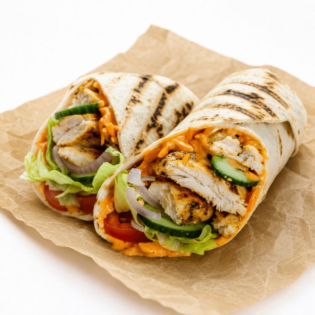 Buffalo Chicken Wrap.