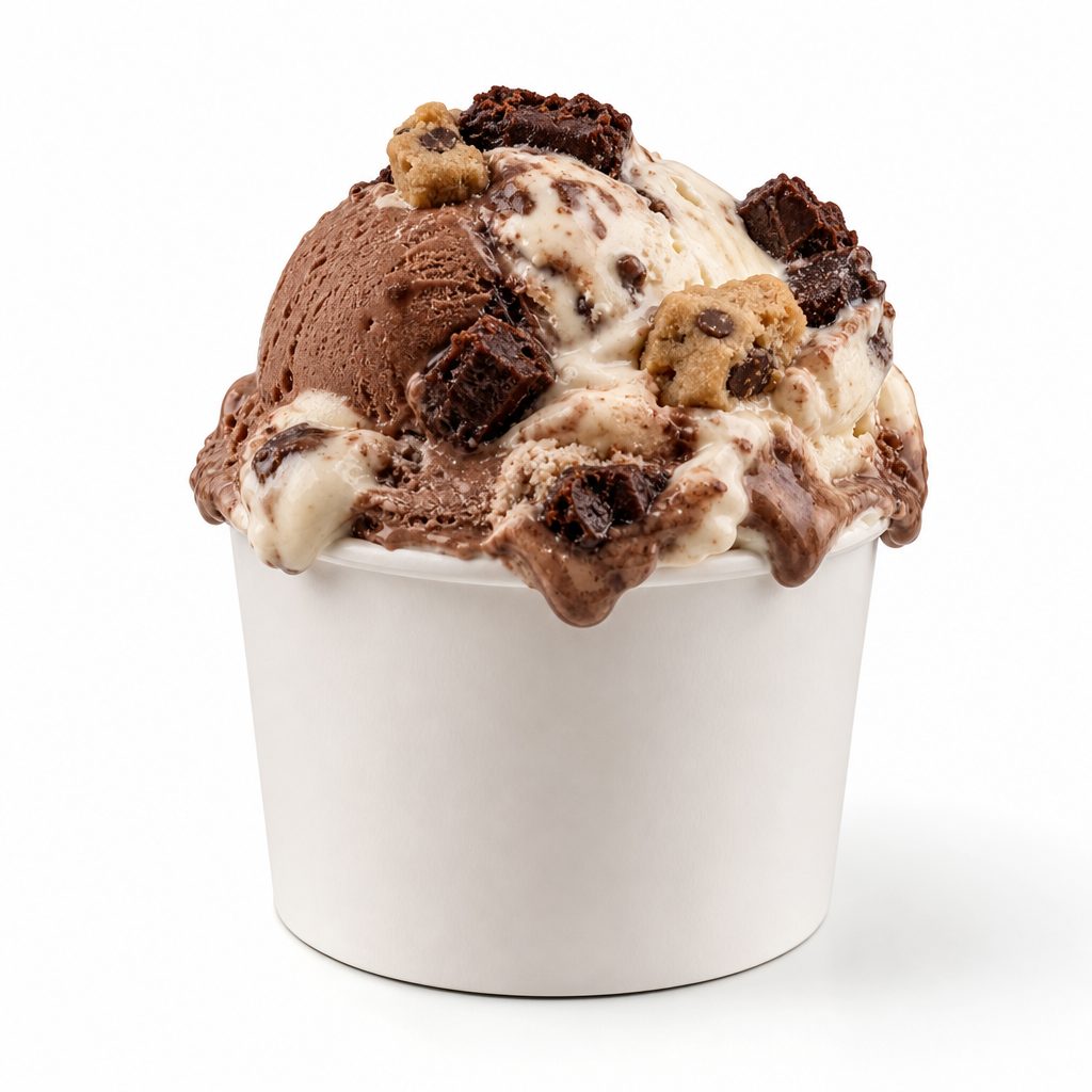 Ben & Jerry Half Baked.