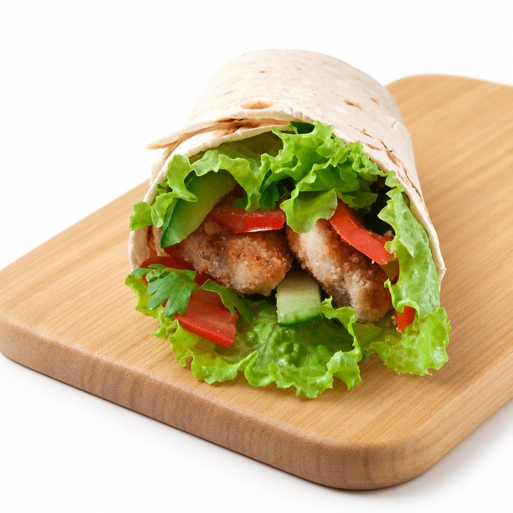 Chicken Caesar Wrap.
