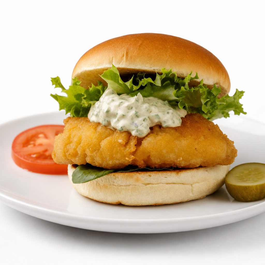 Haddock Burger.