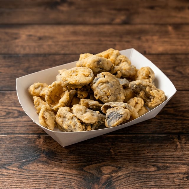 Deep Fried Mushrooms.