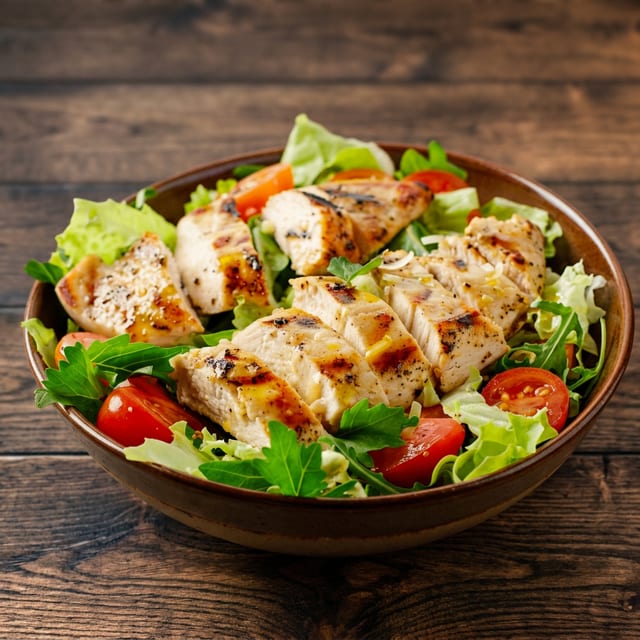 Grilled Chicken Salad.