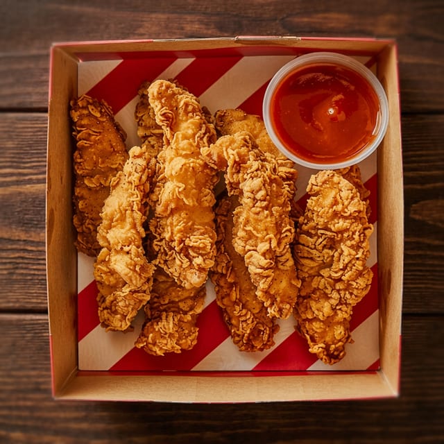 Kids Tender (3oz) Chicken Only.