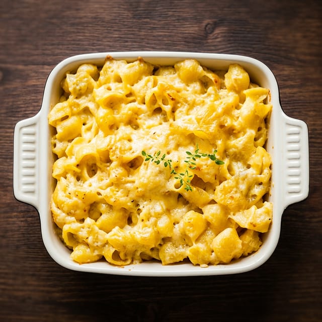 Pulled Pork Mac & Cheese.