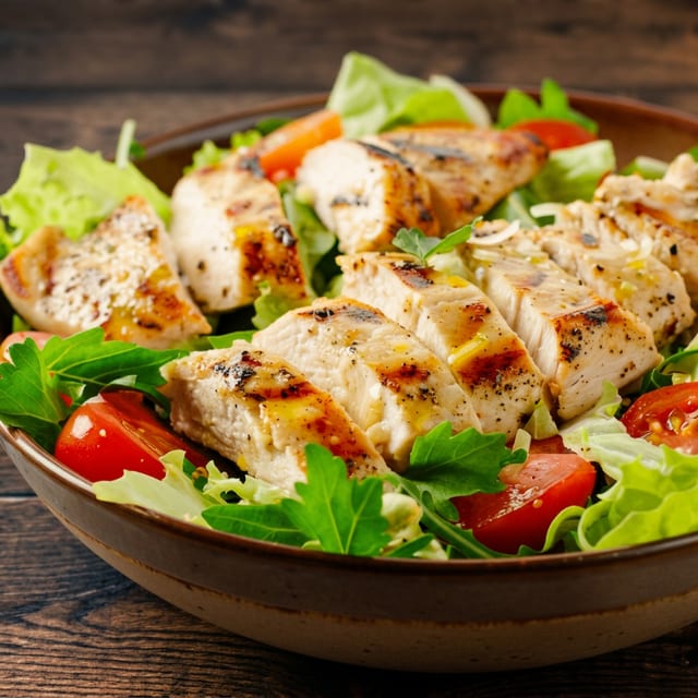 Chicken Caesar.