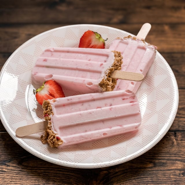 Strawberry Shortcake Ice Cream Bar.