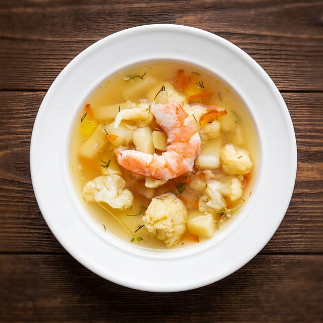 Seafood Bisque.