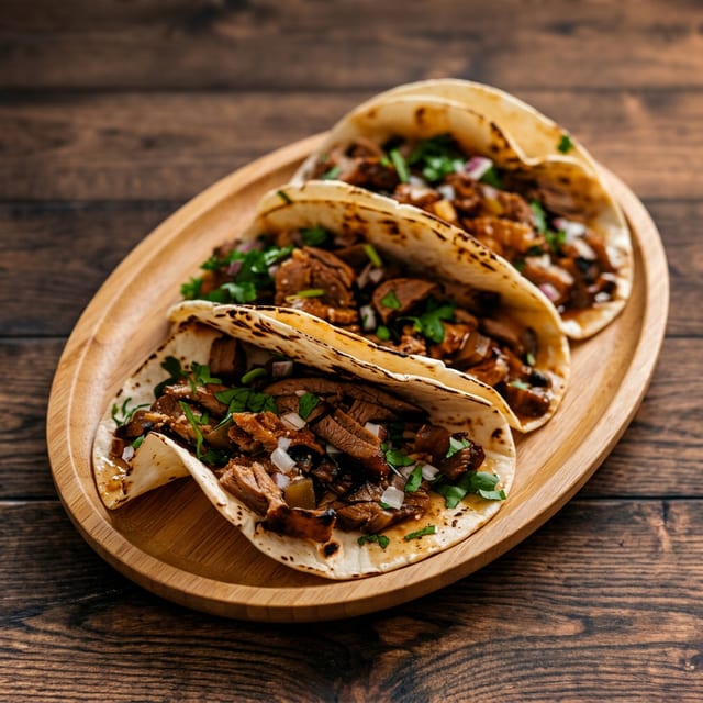 Chicken Or Steak Taco.