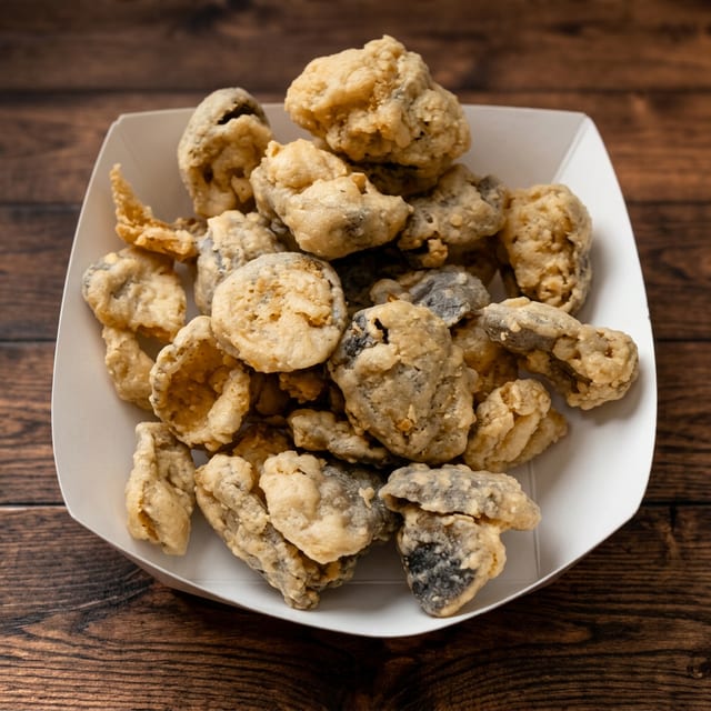 Deep Fried Mushrooms.