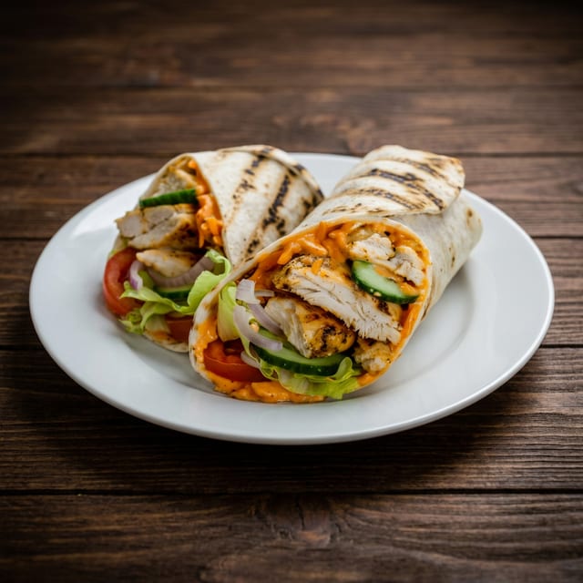 Buffalo Chicken Wrap.