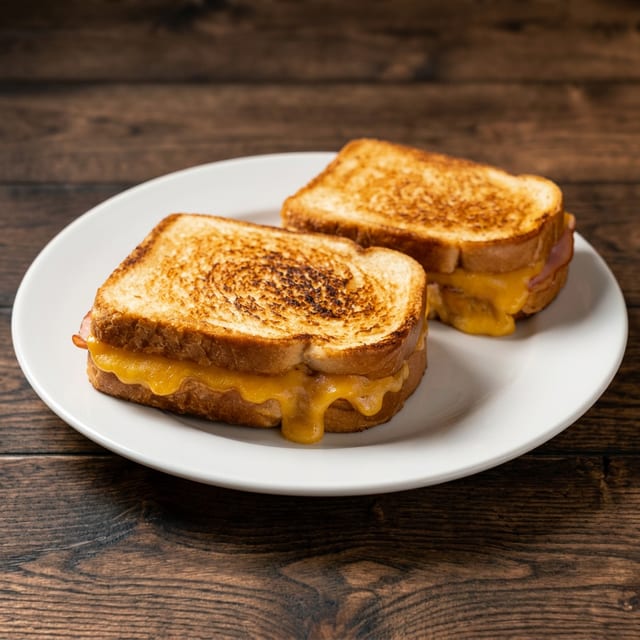 Grilled Ham & Cheese.