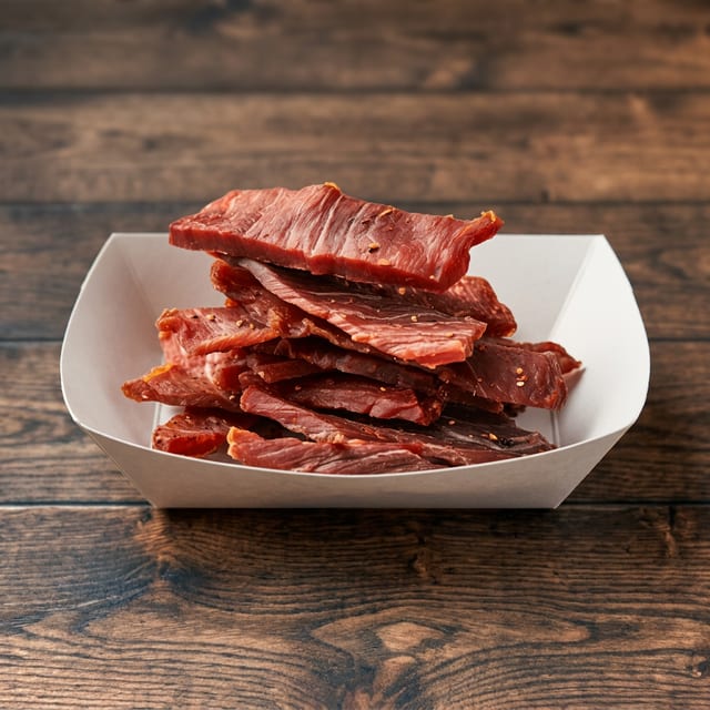 Jerky.