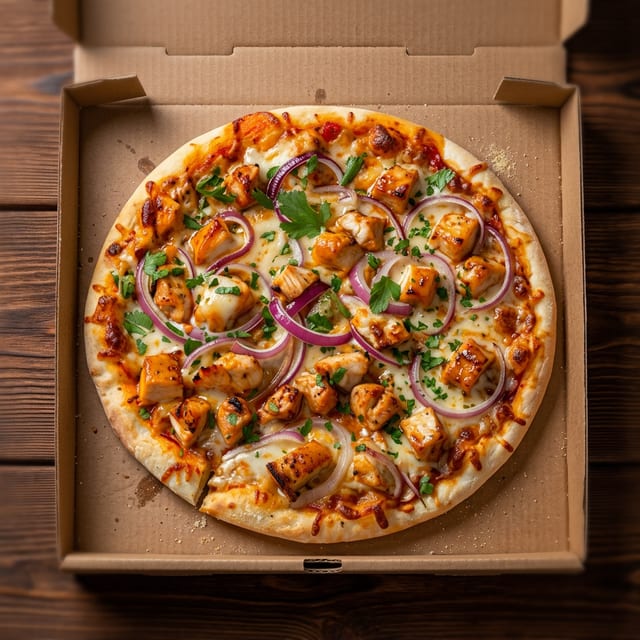 Buffalo Chicken Pizza.
