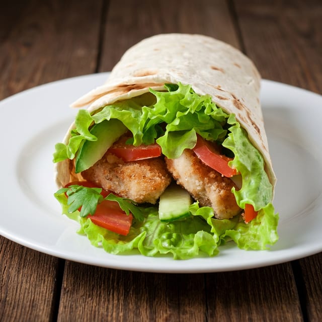 Chicken Caesar Wrap.