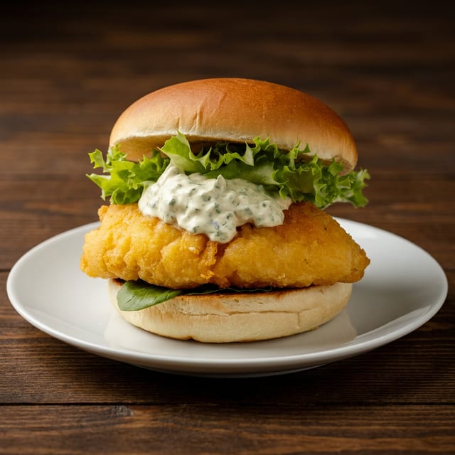 Haddock Burger.